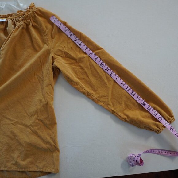 J. Jill Corduroy Long Sleeve Top - Picture 6 of 6